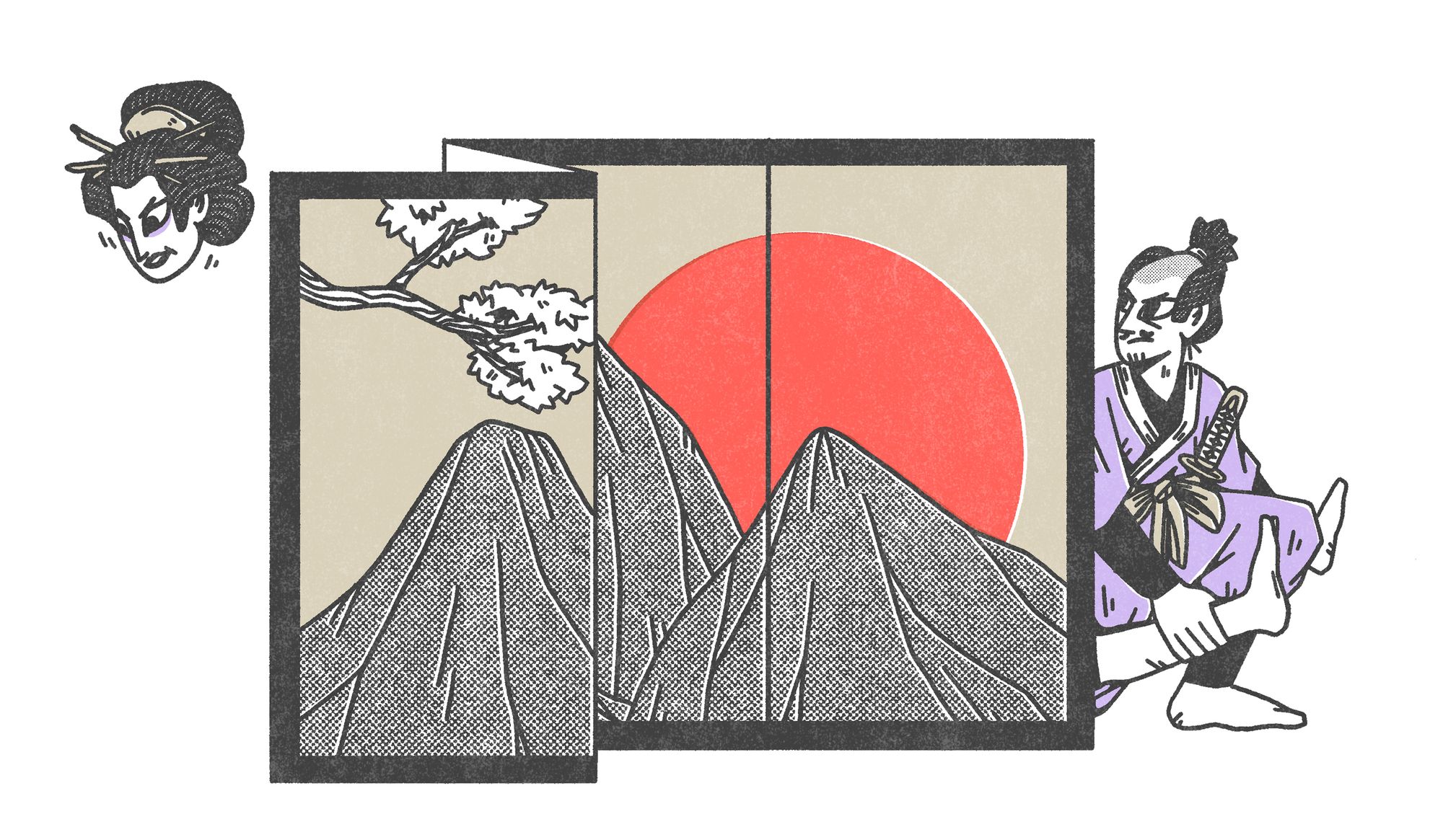 Magiczne stworzenia w kulturze japońskiej #3: rokurokubi (jap. ろくろくび) i gashadokuro (jap. がしゃどくろ)